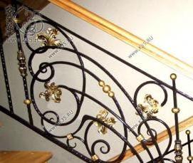 Кованые лестницы - тип 2