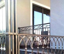 Кованые перила для террасы - модель 4