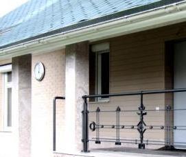 Кованые перила для террасы - модель 3