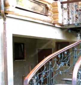 Кованые входные лестницы - тип 2