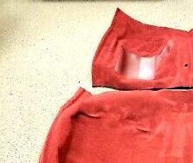 Ковролин бордовый - модель 3