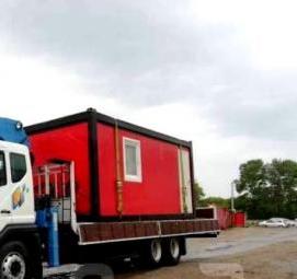 Кран с люлькой аренда - вариант 1