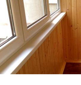 Крашенная деревянная вагонка - вариант 3