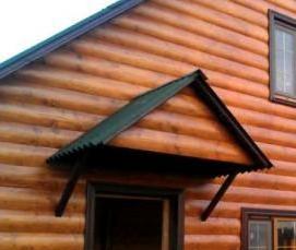 Крашенное бревно - тип 2