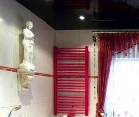 Крашенные натяжные потолки - модель 4