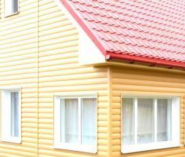 Крашенный блок-хаус - модель 1