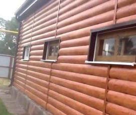 Крашенный блок-хаус - модель 3