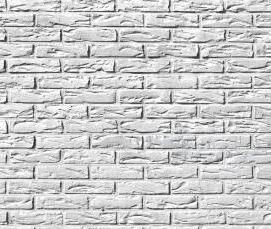 Крашенный кирпич белый - вариант 3