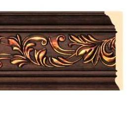 Крашенный потолочный карниз - модель 2
