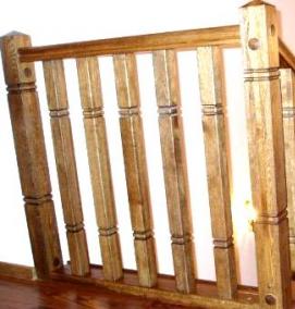 Крашеные балясины - тип 2