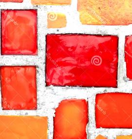 Красная мозаика - вариант 1