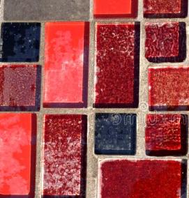 Красная мозаика - вариант 2