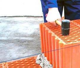 Красный блок для строительства - вариант 3