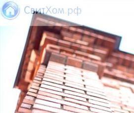 Красный цокольный кирпич - модель 1