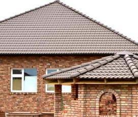 Красный цокольный кирпич - модель 2