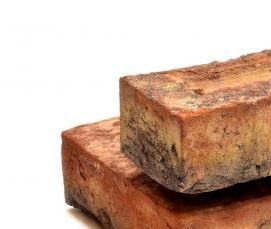 Красный кирпич из глины - модель 1