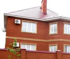 Красный клинкерный кирпич - тип 1