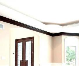 Красный натяжной потолок - тип 1