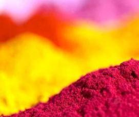 Красный пигмент для бетона - модель 1