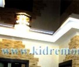 Креативный натяжной потолок - вариант 1