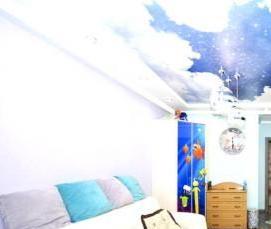 Креативный натяжной потолок - вариант 3