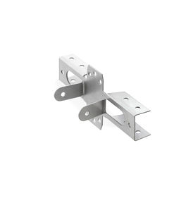 Х-кронштейн под столб 80 x 80, лагу 40 x 20