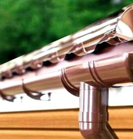 Кровельная водосточная система - вариант 3