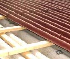 Кровельное покрытие ондулин - тип 1