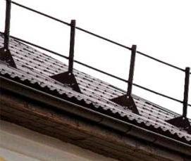 Кровельные ограждения для фальцевой кровли - модель 2