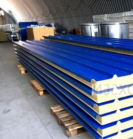 Кровельные сэндвич-панели - модель 3