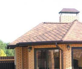 Круглая беседка с барбекю - тип 2