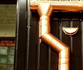 Круглая водосточная система - модель 2