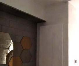 Круглое зеркало с подсветкой в ванную - модель 3