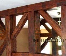 Круглые деревянные балки - тип 2