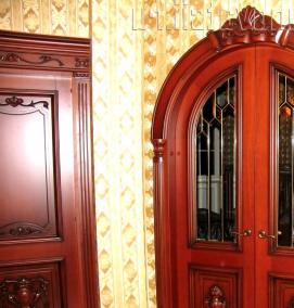 Круглые двери межкомнатные - модель 4