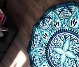 Круглый ковролин - тип 1