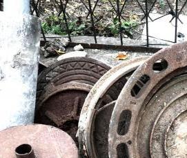 Крышка люка железобетонная - тип 4