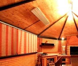 Крытые беседки для дачи - вариант 4