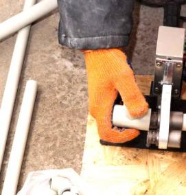 Кустодержатель из пропиленовой трубы - вариант 1