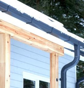 Квадратная водосточная система - тип 2