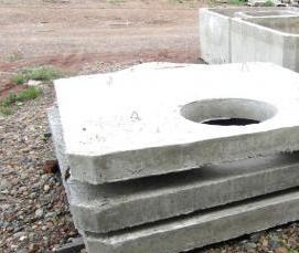 Квадратные кольца для колодца - модель 1