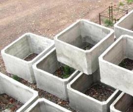 Квадратные кольца для колодца - модель 4