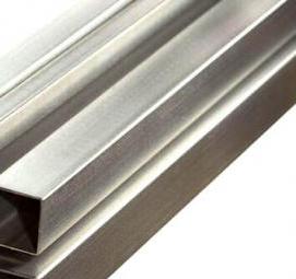 Квадратные профильные трубы алюминиевые - вариант 1