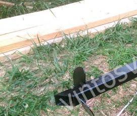 Квадратные винтовые сваи - модель 1