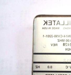 Кварцевый генератор - тип 2