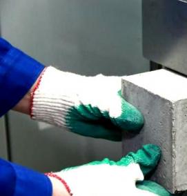 Лабораторные испытания бетона - модель 1