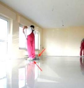 Ламинат на наливной пол - вариант 3