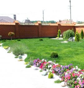 Ландшафтное озеленение - модель 4