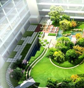 Ландшафтное озеленение - модель 3