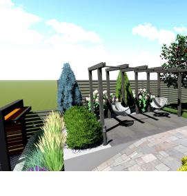 Ландшафтное проектирование - вариант 3